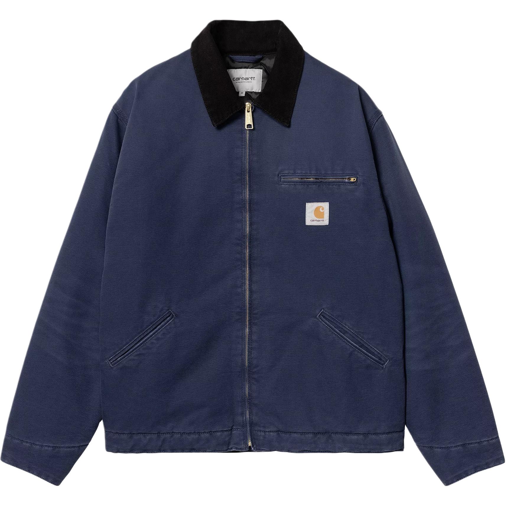 Carhartt WIP Винтажная куртка из состаренного холста Detroit, Blue
Carhartt WIP Винтажная куртка из состаренного холста Detroit, Blue