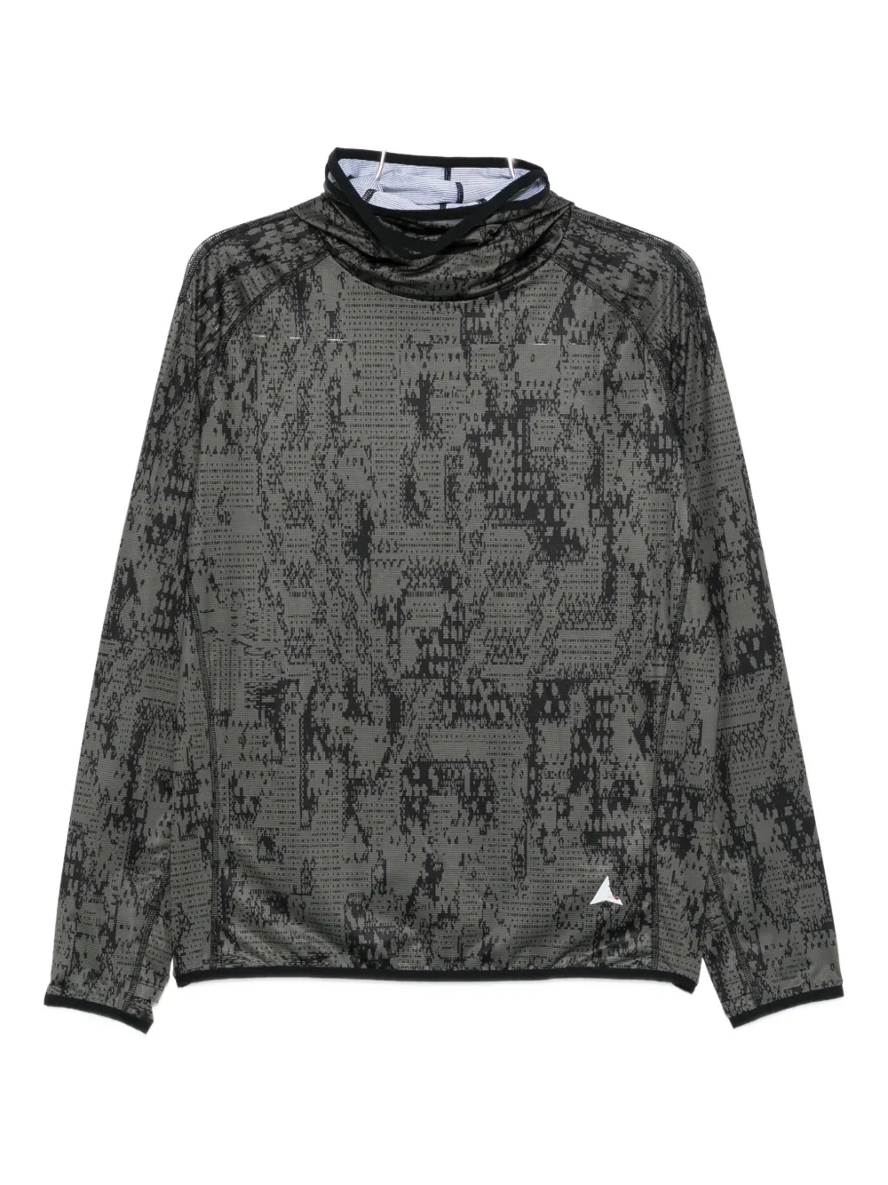 Футболка с высоким воротом и узором ROA, зеленый
Футболка с высоким воротом и узором ROA, зеленый