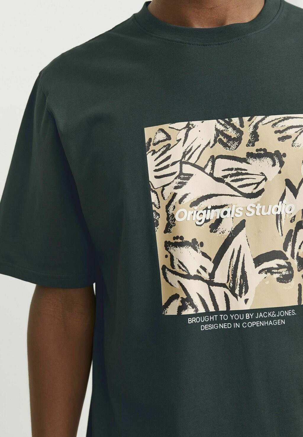 Футболка с принтом RUNDHALSAUSSCHNITT Jack & Jones, темно-зеленый
Футболка с принтом RUNDHALSAUSSCHNITT Jack & Jones, темно-зеленый