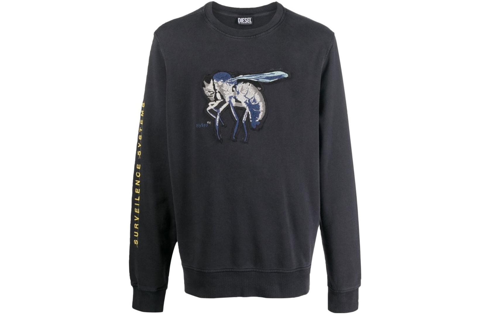 Diesel Мужская толстовка серого цвета с круглым вырезом, средней толщины, стандартного размера
Diesel Мужская толстовка серого цвета с круглым вырезом, средней толщины, стандартного размера