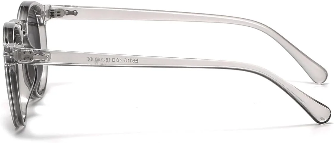 Солнцезащитные очки Gleyemor Vintage Polarized для мужчин, круглые, с защитой UV400, в ретро-стиле, с оправой из ацетата ручной работы, Clear Grey/Silver Mirror
Солнцезащитные очки Gleyemor Vintage Polarized для мужчин, круглые, с защитой UV400, в ретро-стиле, с оправой из ацетата ручной работы, Clear Grey/Silver Mirror