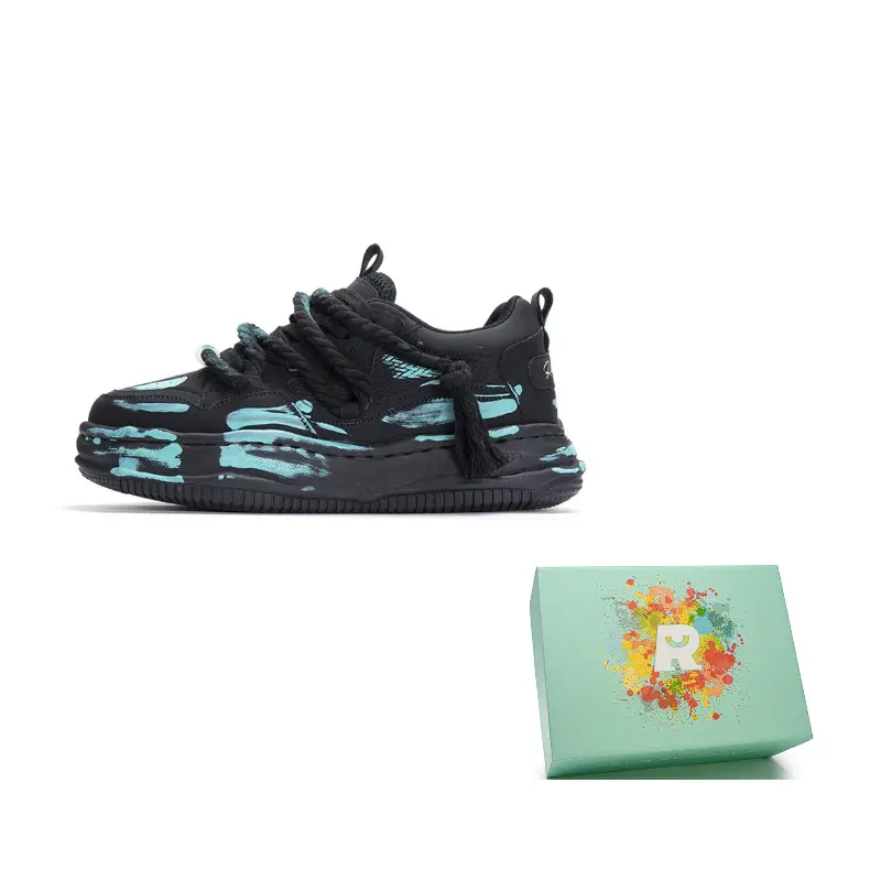 RELAXURSELF Износостойкие противоскользящие скейтерские кеды унисекс флуоресцентно-голубые, цвет Fluorescent Blue
RELAXURSELF Износостойкие противоскользящие скейтерские кеды унисекс флуоресцентно-голубые, цвет Fluorescent Blue