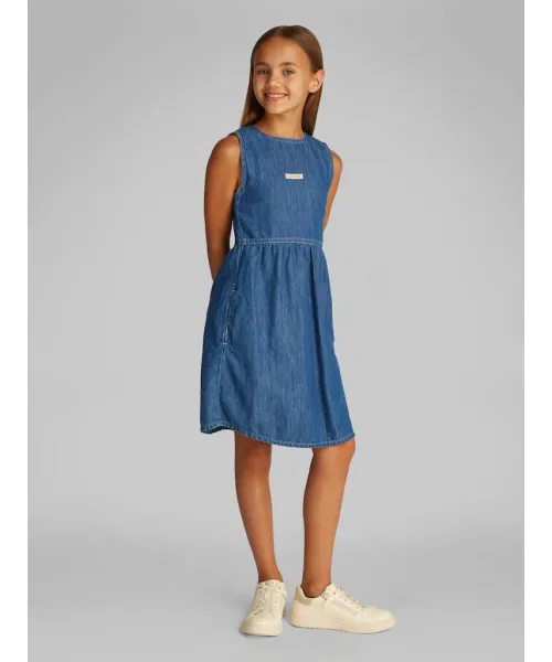 Платье Calvin Klein Jeans, синий 
Платье Calvin Klein Jeans, синий