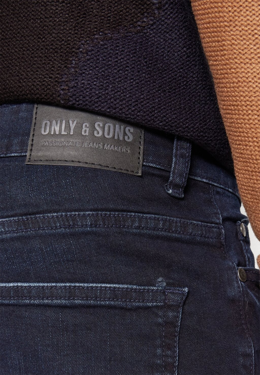 Джинсы слим Onsloom Only, сине-черный деним
Джинсы слим Onsloom Only, сине-черный деним