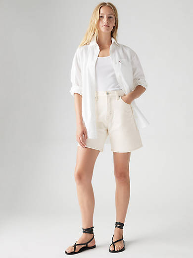 Женские мешковатые шорты с высокой посадкой Levi's, цвет Snowing In LA - White
Женские мешковатые шорты с высокой посадкой Levi's, цвет Snowing In LA - White