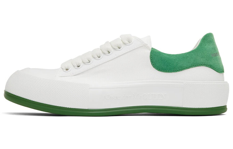 Мужские кроссовки Alexander McQueen Deck, белый/зеленый
Мужские кроссовки Alexander McQueen Deck, белый/зеленый