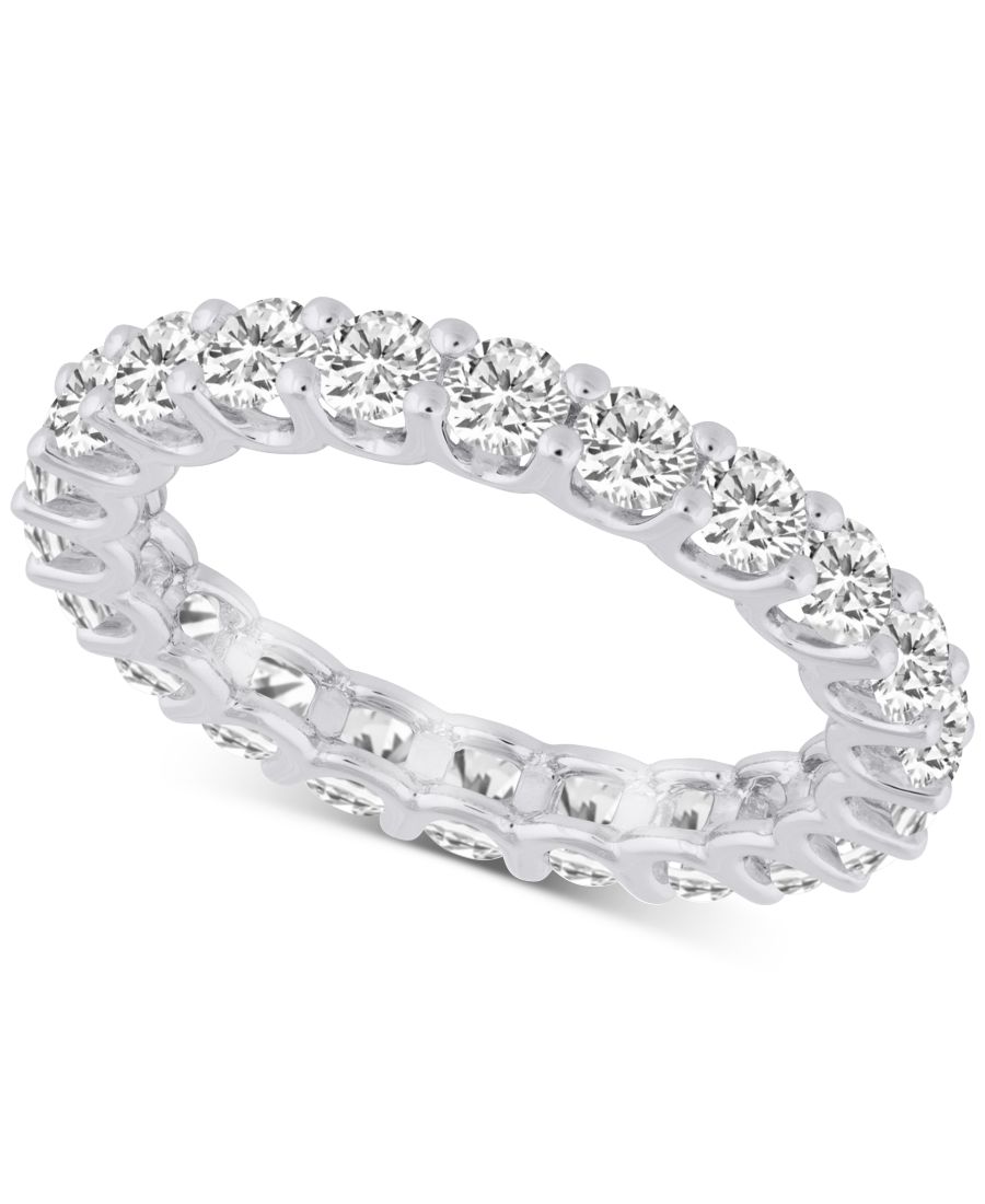 Бриллиантовое кольцо Вечность (2 карата) в оправе из 14-каратного золота Macy's, White Gold
Бриллиантовое кольцо Вечность (2 карата) в оправе из 14-каратного золота Macy's, White Gold