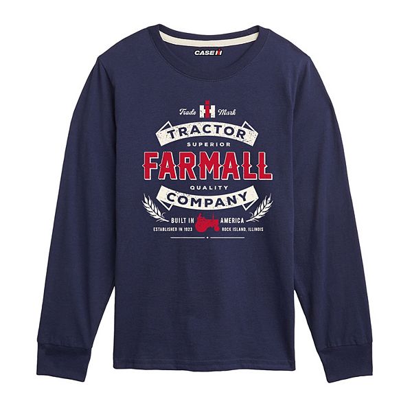 Футболка с длинным рукавом Boys 8-20 case ih farmall tractor company badge Licensed Character, Navy
Футболка с длинным рукавом Boys 8-20 case ih farmall tractor company badge Licensed Character, Navy