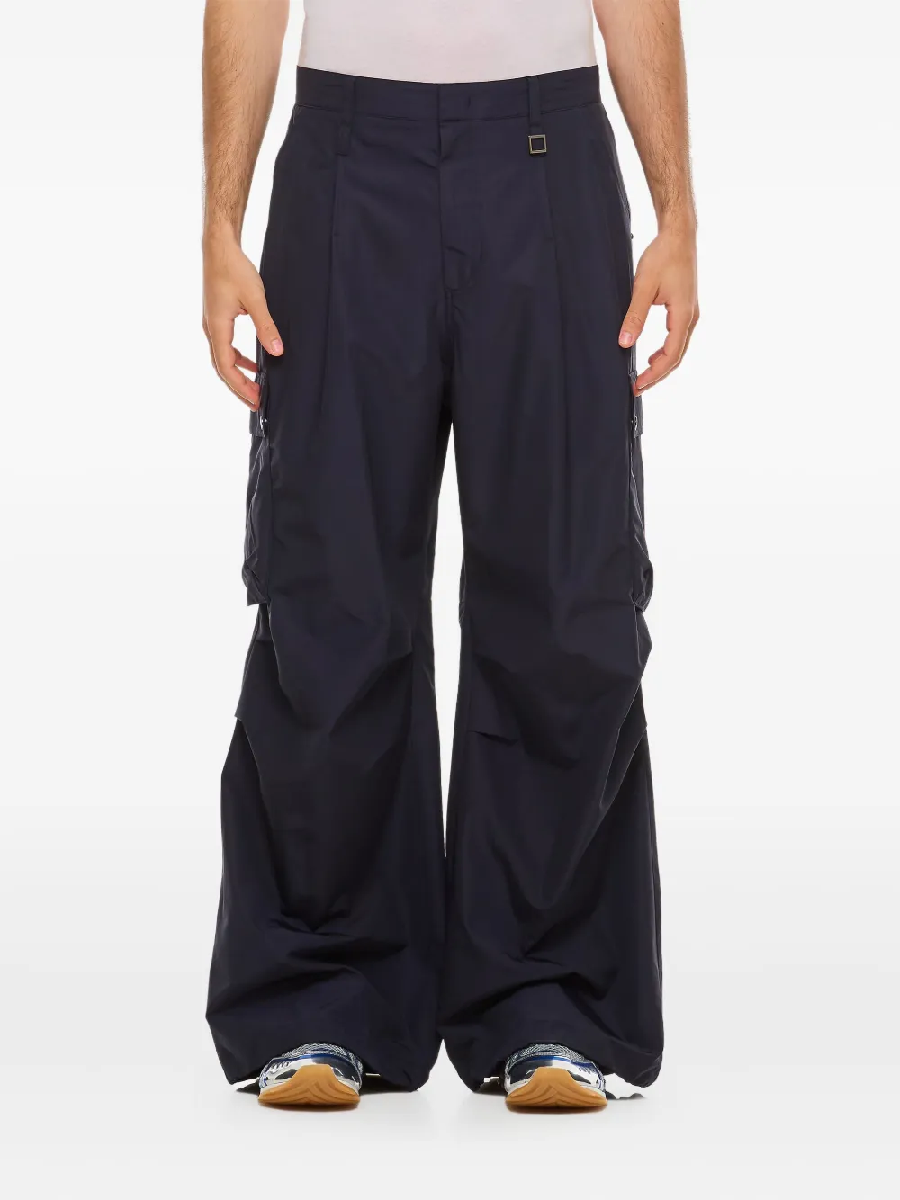 Брюки со складками Wooyoungmi, синий
Брюки со складками Wooyoungmi, синий