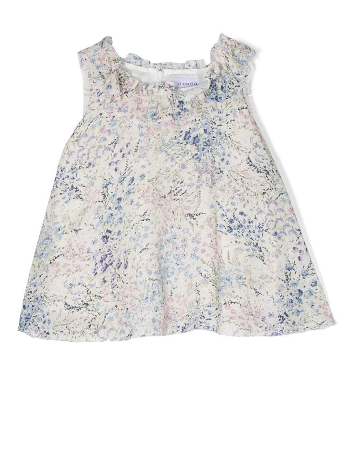 Simonetta блузка без рукавов с цветочным принтом, белый
Simonetta блузка без рукавов с цветочным принтом, белый