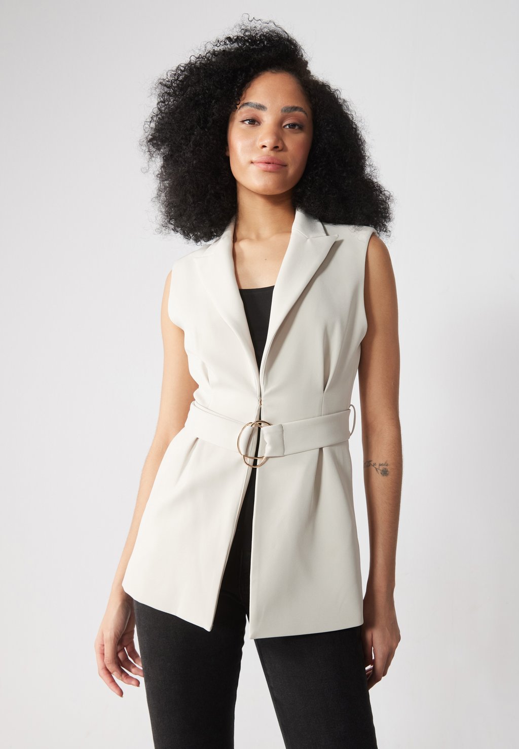 Жилет Anna Field by Zalando, бежевый 
Жилет Anna Field by Zalando, бежевый