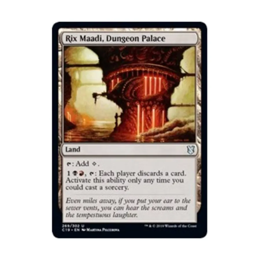 CCG Рикс Маади, Дворец Подземелий (U), MTG - Commander 2019
CCG Рикс Маади, Дворец Подземелий (U), MTG - Commander 2019