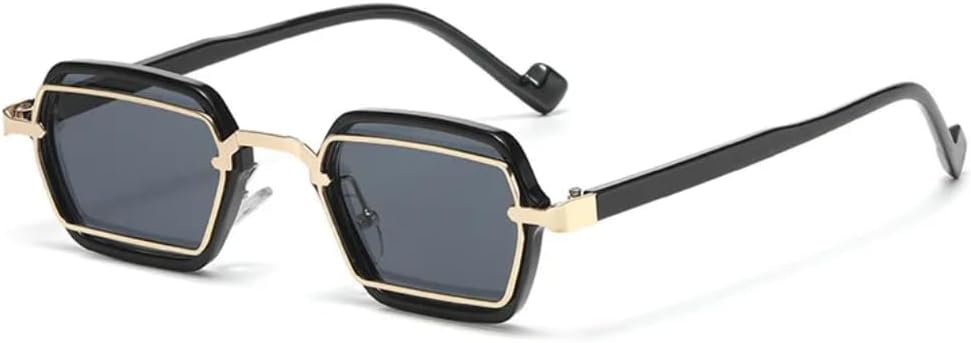 Ретро-панк солнцезащитные очки для женщин, защита от УФ-излучения UV400, модные прозрачные линзы, оправа для очков с защитой от синего света для мужчин SZVVBKK, C2 Gold Black
Ретро-панк солнцезащитные очки для женщин, защита от УФ-излучения UV400, модные прозрачные линзы, оправа для очков с защитой от синего света для мужчин SZVVBKK, C2 Gold Black