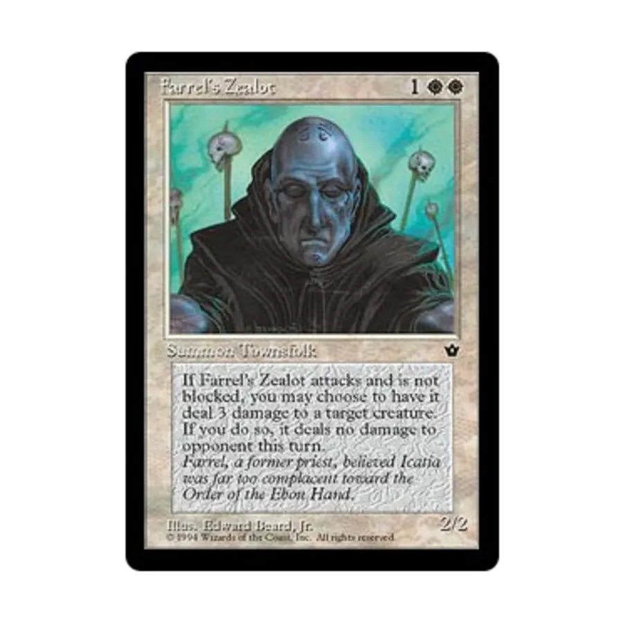 CCG Фанатик Фаррела - Вер. 3 (С3), MTG - Fallen Empires
CCG Фанатик Фаррела - Вер. 3 (С3), MTG - Fallen Empires