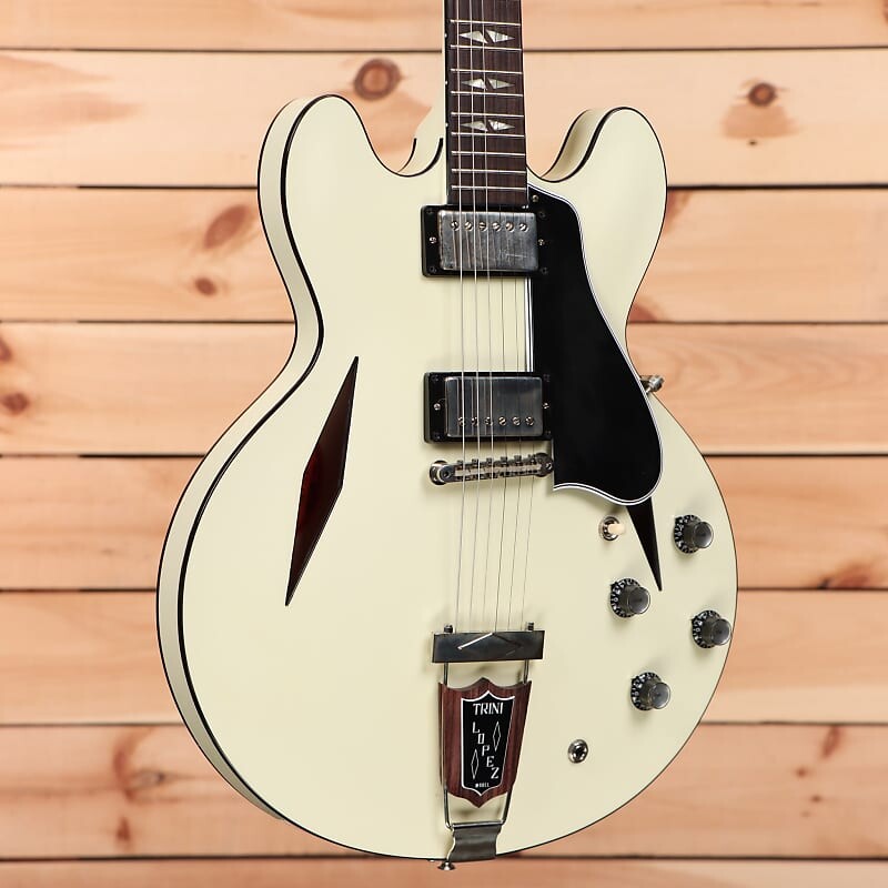 Электрогитара Gibson 1964 Trini Lopez VOS - Classic White - 122051 - PLEK'd
Электрогитара Gibson 1964 Trini Lopez VOS - Classic White - 122051 - PLEK'd