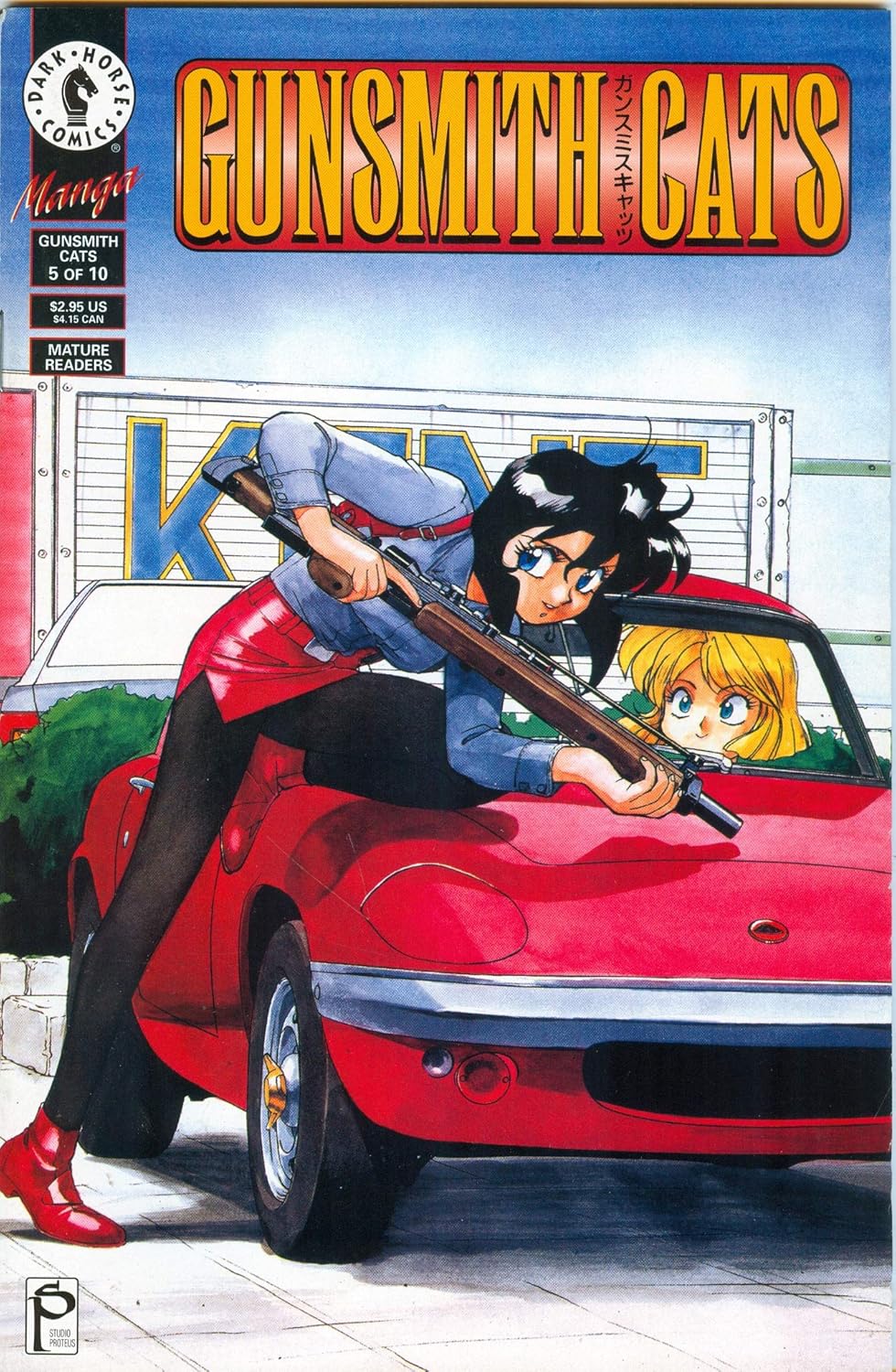 Gunsmith Cats 5 of 10 Comic Book (Dark Horse Comics)
Gunsmith Cats 5 of 10 Comic Book (Dark Horse Comics)