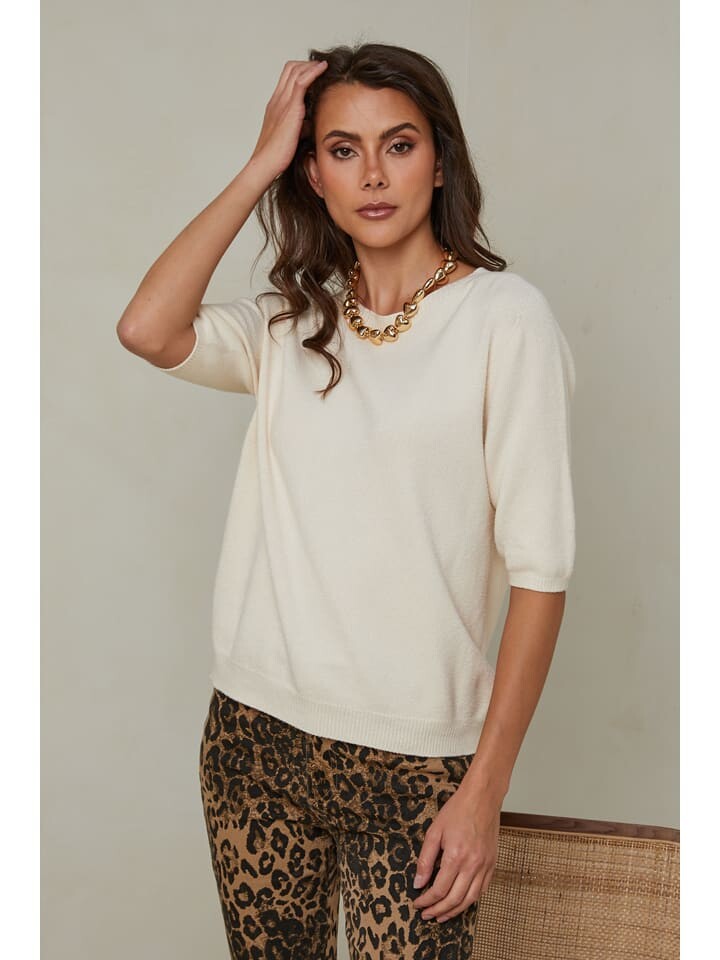 Пуловер Joséfine Pullover Kalocsa, кремовый
Пуловер Joséfine Pullover Kalocsa, кремовый