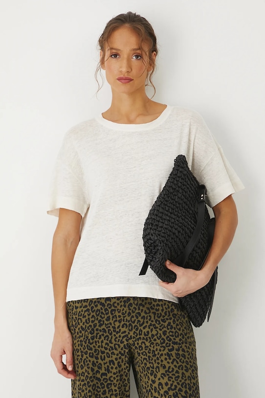 Льняная футболка Medicine, бежевый 
Льняная футболка Medicine, бежевый