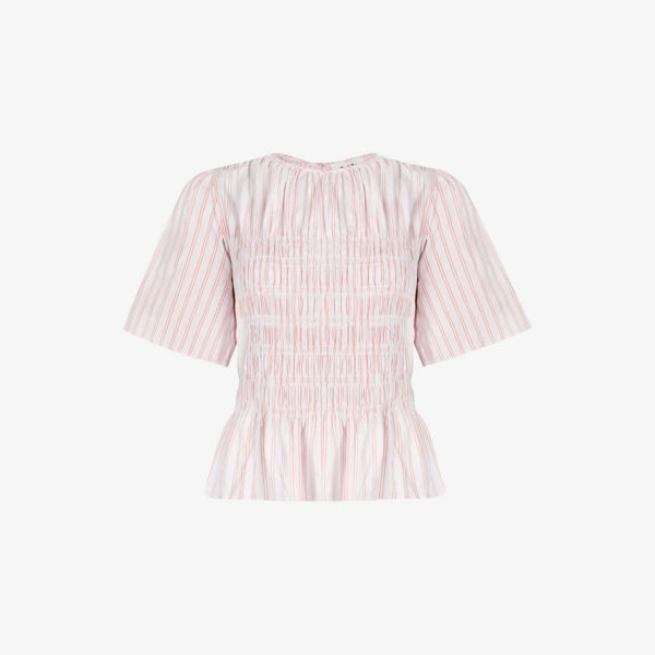 Топ Ro&Zo с полоской и сборками, розовый
Топ Ro&Zo с полоской и сборками, розовый