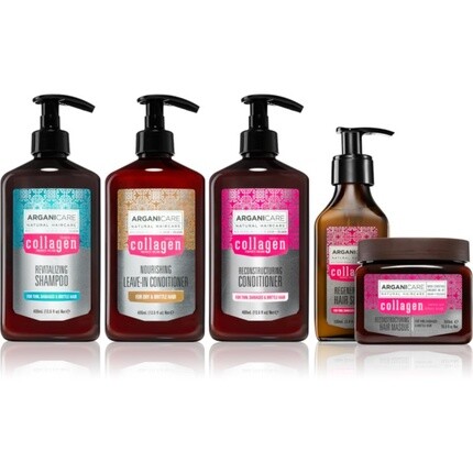 Arganicare Подарочный набор коллагена для ломких волос
Arganicare Подарочный набор коллагена для ломких волос