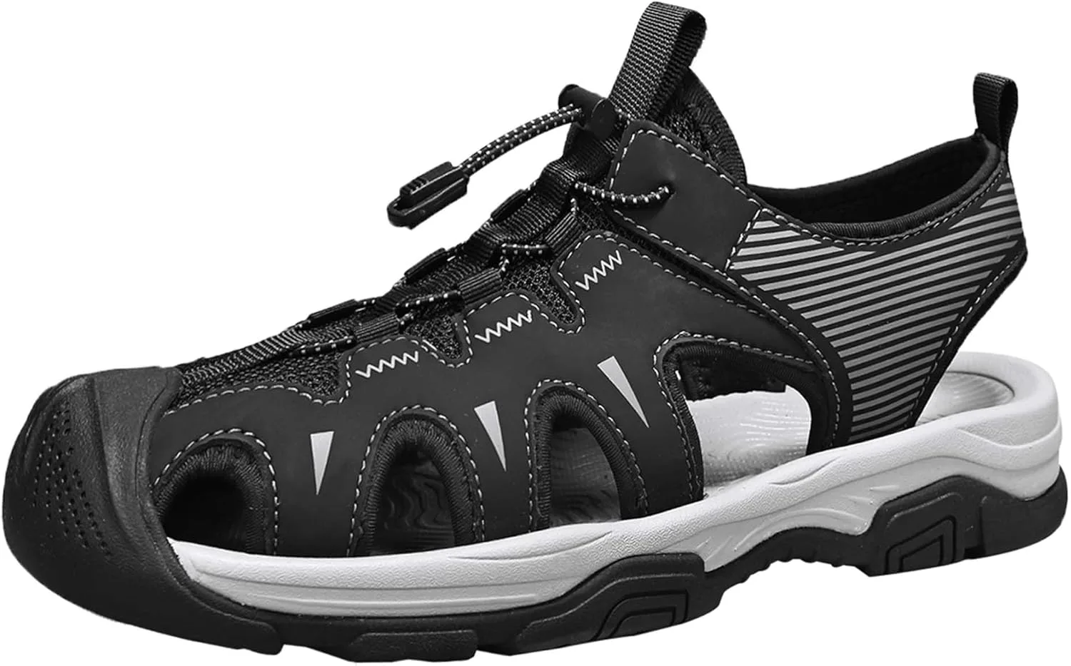 Сандалии и шлепанцы с отверстиями для мужчин с противоскользящей подошвой для ношения на улице CYYDS, черный
Сандалии и шлепанцы с отверстиями для мужчин с противоскользящей подошвой для ношения на улице CYYDS, черный