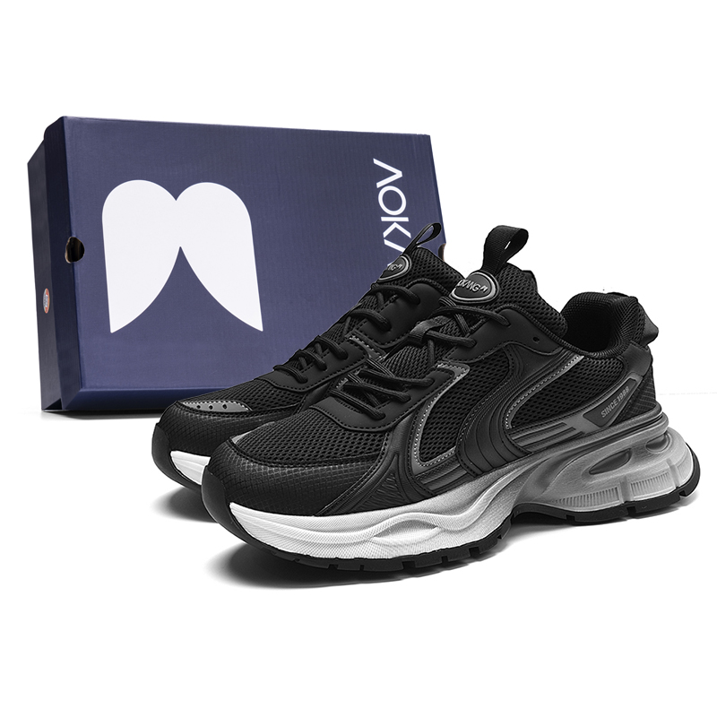 АОКАНГ Мужские повседневные туфли на низком ходу с амортизацией, износостойкие, дышащие, противоскользящие, полностью черные (стандартный размер спортивной обуви)
АОКАНГ Мужские повседневные туфли на низком ходу с амортизацией, износостойкие, дышащие, противоскользящие, полностью черные (стандартный размер спортивной обуви)