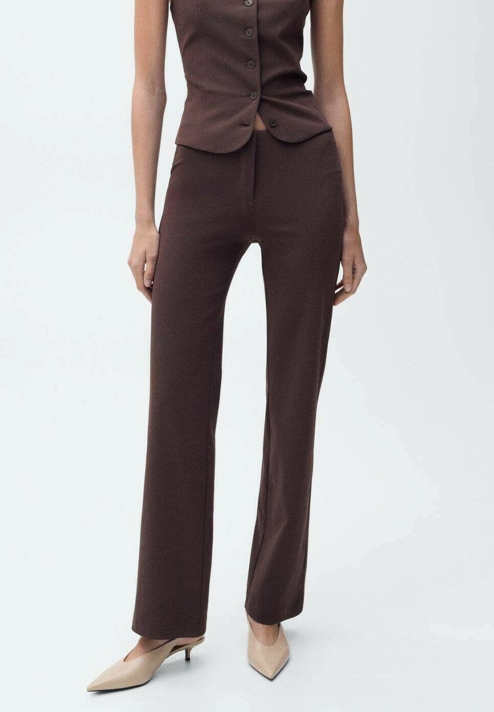 Брюки KLUM Mango, коричневый
Брюки KLUM Mango, коричневый