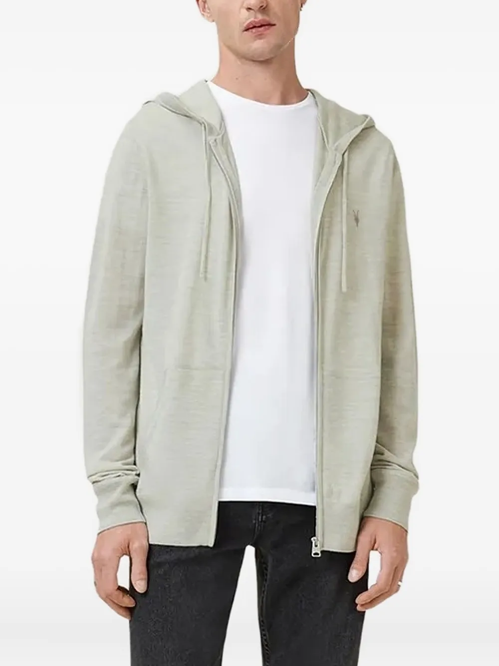 Свитер с капюшоном на молнии AllSaints, нейтральный
Свитер с капюшоном на молнии AllSaints, нейтральный
