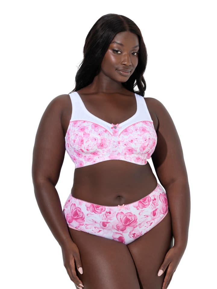 Ulla Popken Релаксационный бюстгальтер розового цвета
Ulla Popken Релаксационный бюстгальтер розового цвета