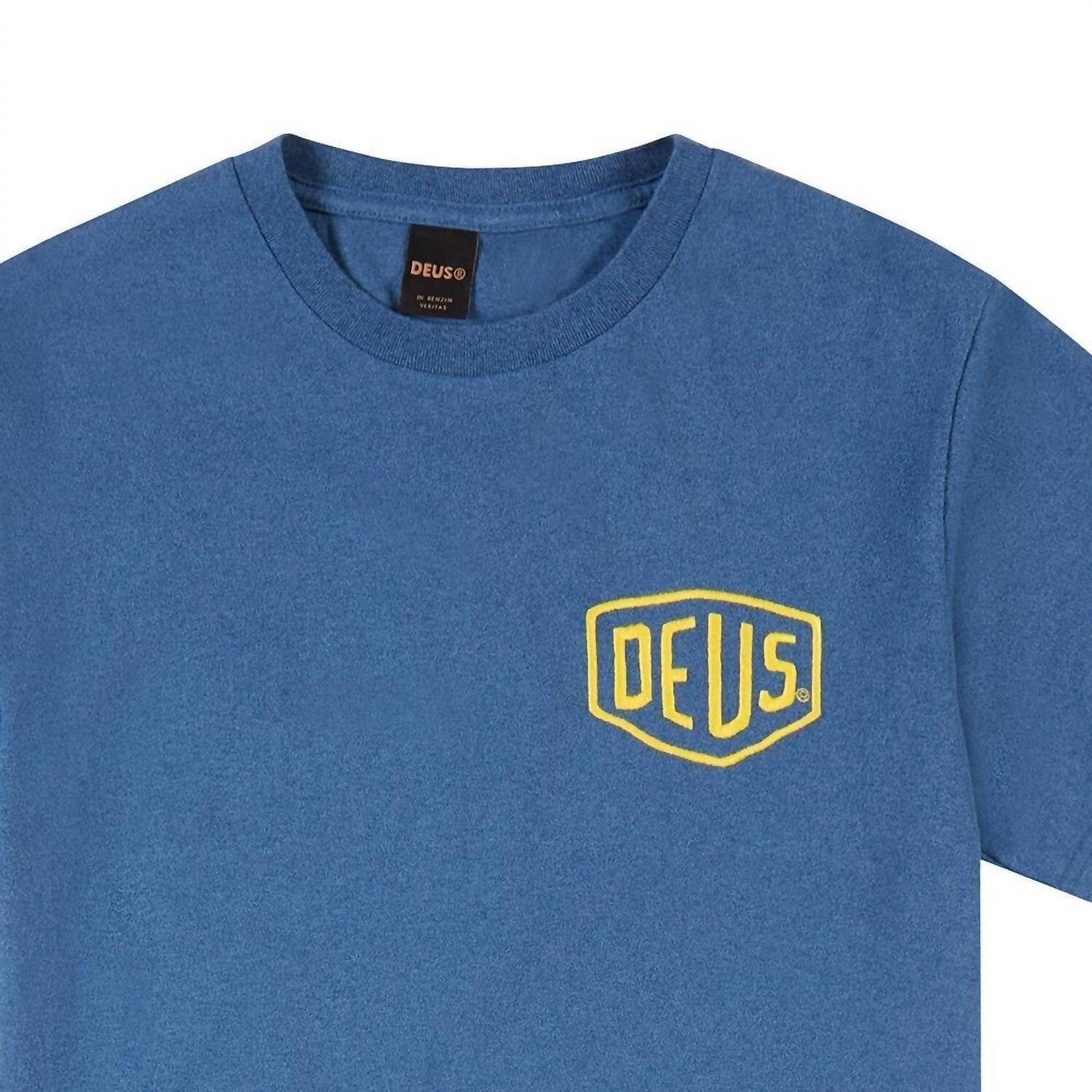 Футболка Premium Venice темно-синего меланжевого цвета Deus ex Machina
Футболка Premium Venice темно-синего меланжевого цвета Deus ex Machina