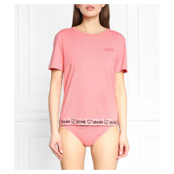 Футболка стандартного кроя Moschino, розовый
Футболка стандартного кроя Moschino, розовый