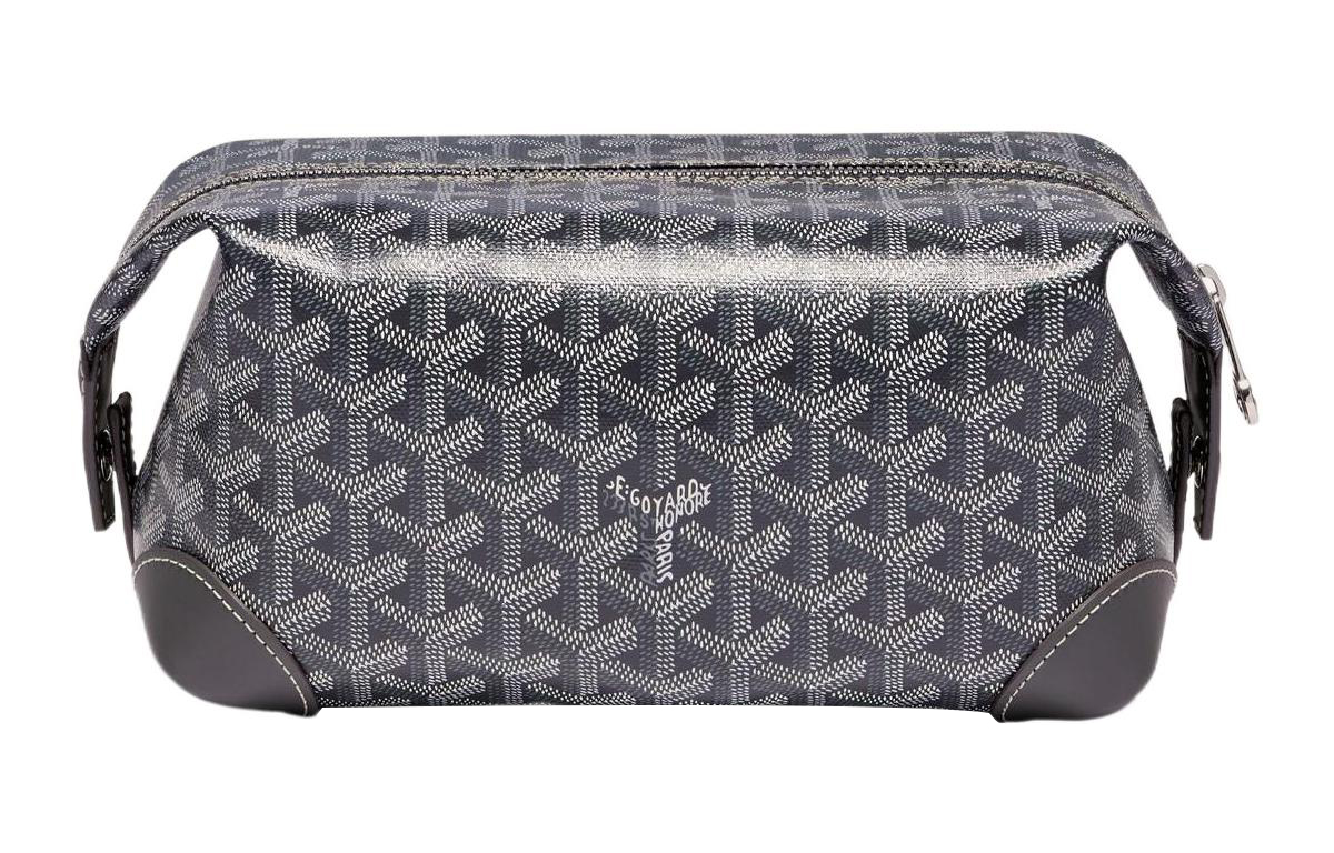 Гоуярд Унисекс серая косметичка для боулинга из холста с кожаной сумочкой-клатчем
Гоуярд Унисекс серая косметичка для боулинга из холста с кожаной сумочкой-клатчем