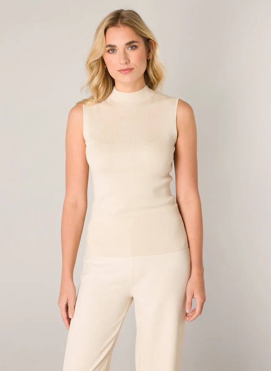 Майка базового уровня с воротником-стойкой Base Level, бежевый
Майка базового уровня с воротником-стойкой Base Level, бежевый