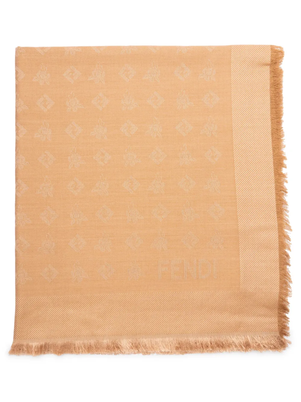 Жаккардовый шарф с логотипом FF FENDI, нейтральный
Жаккардовый шарф с логотипом FF FENDI, нейтральный