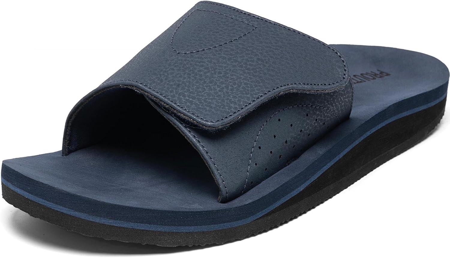 Мужские широкие сандалии слайд с эргономичным дизайном, полностью регулируемым ремешком и удобной посадкой, ортопедической поддержкой свода стопы, спортивные сандалии с мягкой подошвой Proutdor, темно-синий
Мужские широкие сандалии слайд с эргономичным дизайном, полностью регулируемым ремешком и удобной посадкой, ортопедической поддержкой свода стопы, спортивные сандалии с мягкой подошвой Proutdor, темно-синий