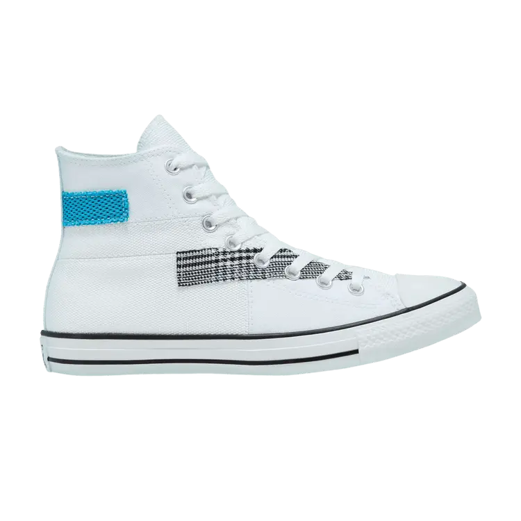 Кроссовки Converse Chuck Taylor All Star High 'Hacked Fashion - White Sail Blue', белый 
Кроссовки Converse Chuck Taylor All Star High 'Hacked Fashion - White Sail Blue', белый