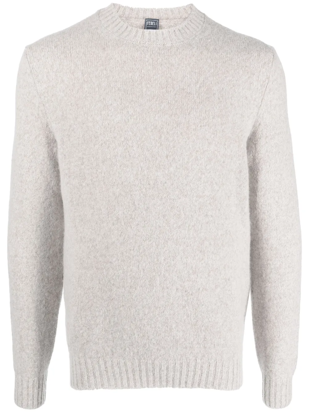 Джемпер с круглым вырезом Fedeli, нейтральный
Джемпер с круглым вырезом Fedeli, нейтральный