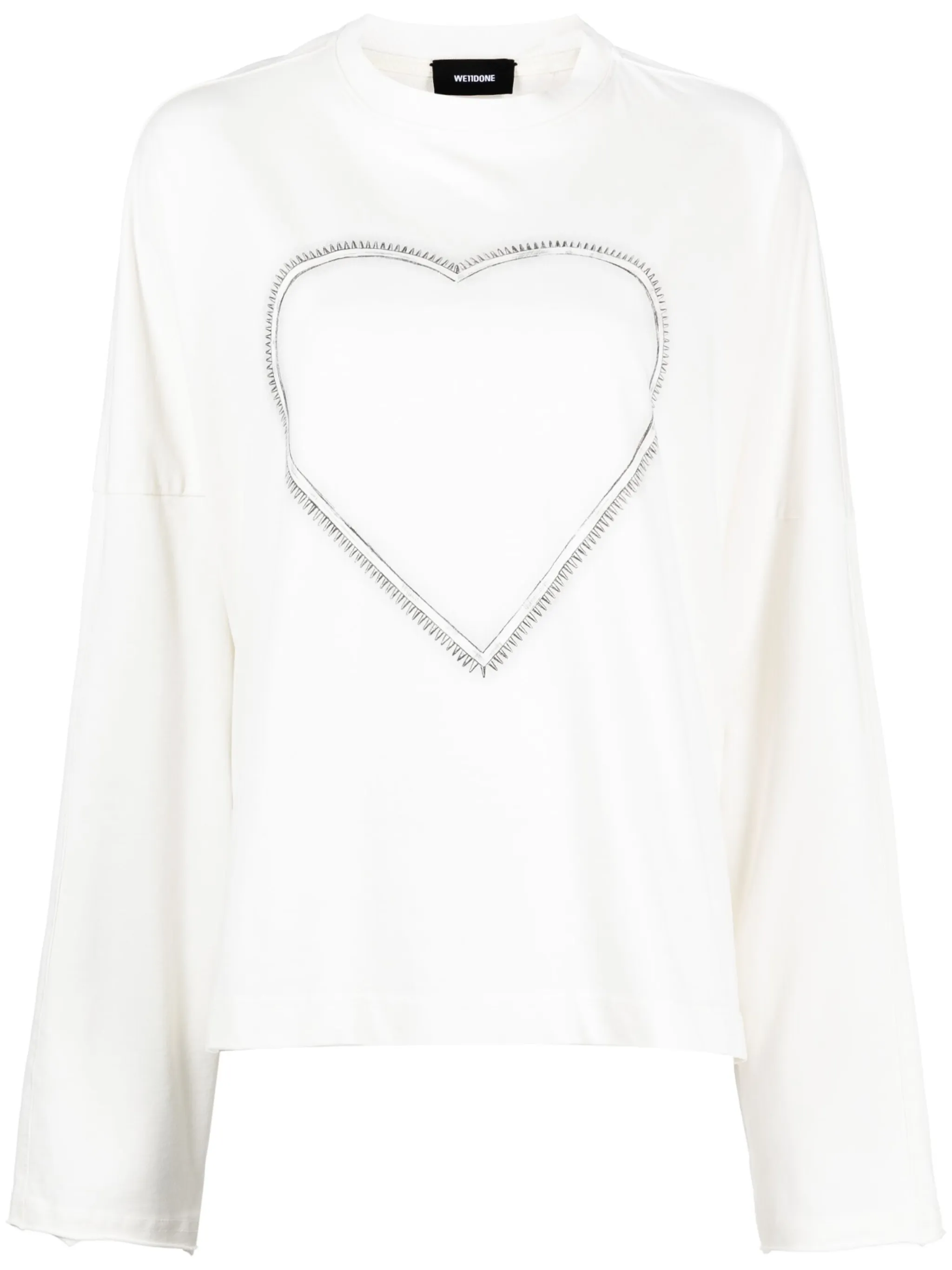 Джемпер с принтом We11Done, белый
Джемпер с принтом We11Done, белый