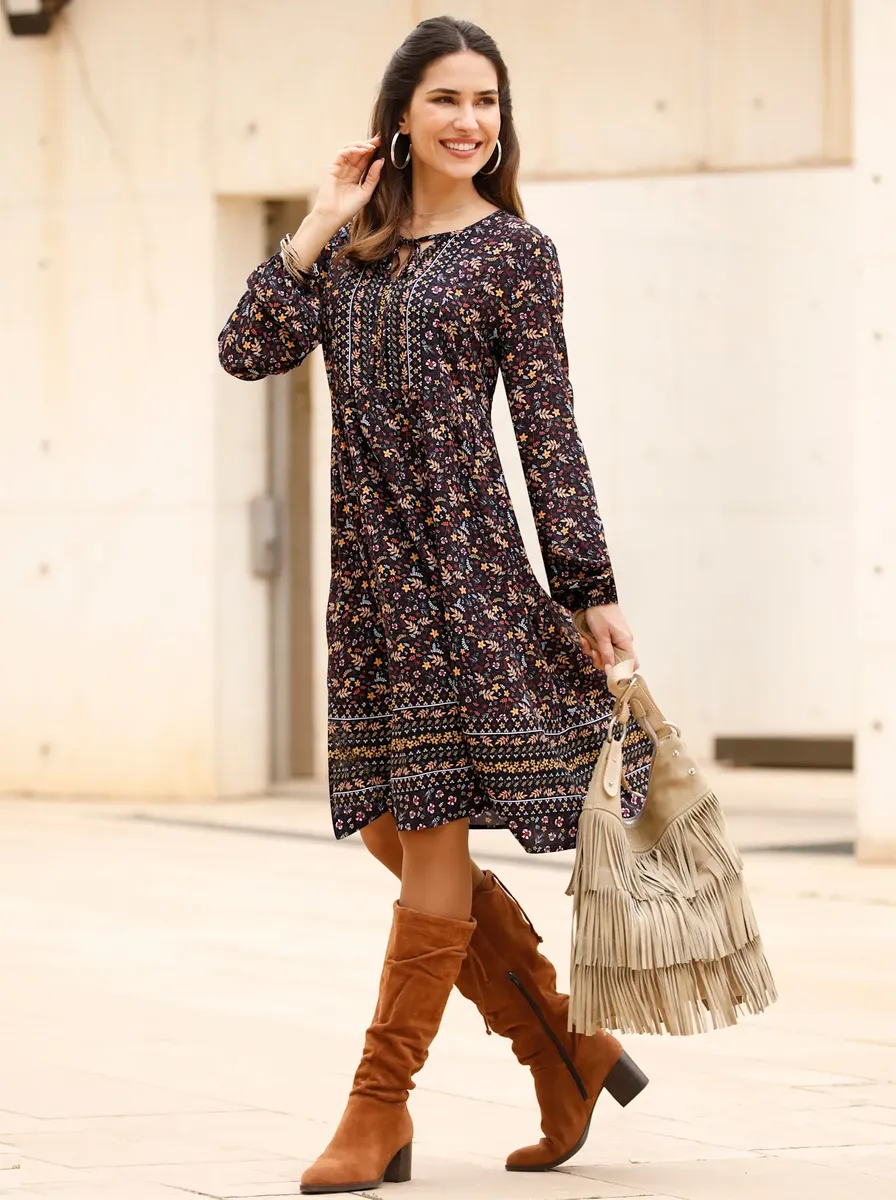 Платье с принтом Classic Basics "Платье", коричневый
Платье с принтом Classic Basics "Платье", коричневый