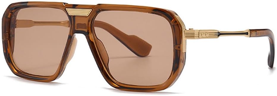 Ретро мужские солнцезащитные очки с градиентным переходом цвета, модные роскошные женские солнцезащитные очки с заклепками, трендовые темно-синие солнцезащитные очки UV400 TKKTLLT, Tea Tea
Ретро мужские солнцезащитные очки с градиентным переходом цвета, модные роскошные женские солнцезащитные очки с заклепками, трендовые темно-синие солнцезащитные очки UV400 TKKTLLT, Tea Tea