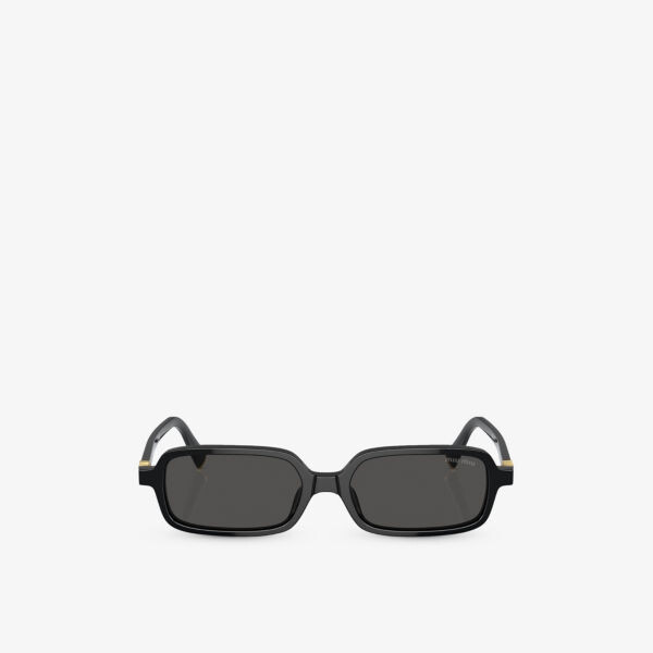 Солнцезащитные очки Mu 11zs в прямоугольной оправе из ацетата Miu Miu, черный
Солнцезащитные очки Mu 11zs в прямоугольной оправе из ацетата Miu Miu, черный