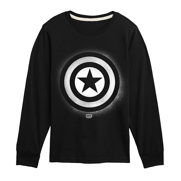 Футболка с длинным рукавом и логотипом Captain America для мальчиков 8-20 Marvel, Black
Футболка с длинным рукавом и логотипом Captain America для мальчиков 8-20 Marvel, Black