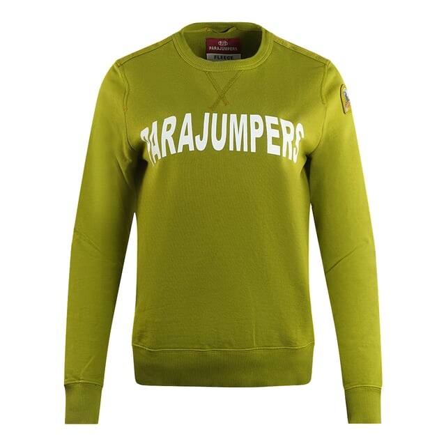 Зеленый джемпер с крупным логотипом Bianca Parajumpers, зеленый
Зеленый джемпер с крупным логотипом Bianca Parajumpers, зеленый