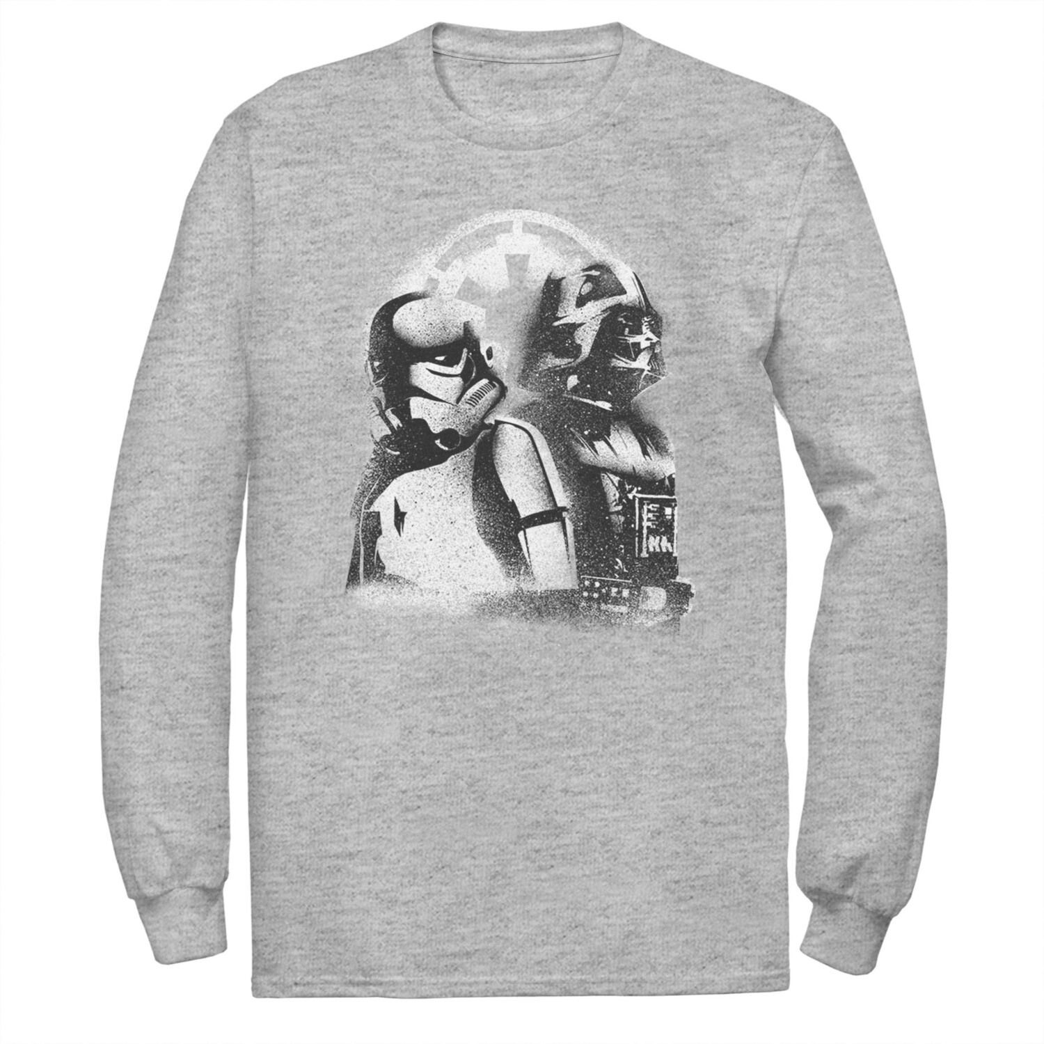 Мужская футболка с аэрозольной краской «Звездные войны: Дарт Вейдер и штурмовик» Licensed Character
Мужская футболка с аэрозольной краской «Звездные войны: Дарт Вейдер и штурмовик» Licensed Character