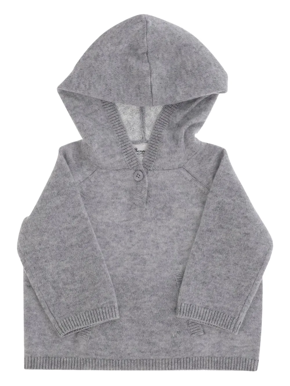 Кашемировый свитер с капюшоном Bonpoint, серый
Кашемировый свитер с капюшоном Bonpoint, серый