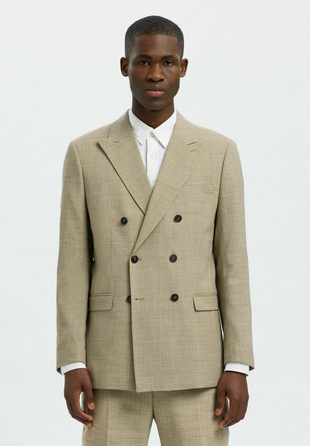 Пиджак-блейзер Suit jacket Selected Homme, песочный
Пиджак-блейзер Suit jacket Selected Homme, песочный