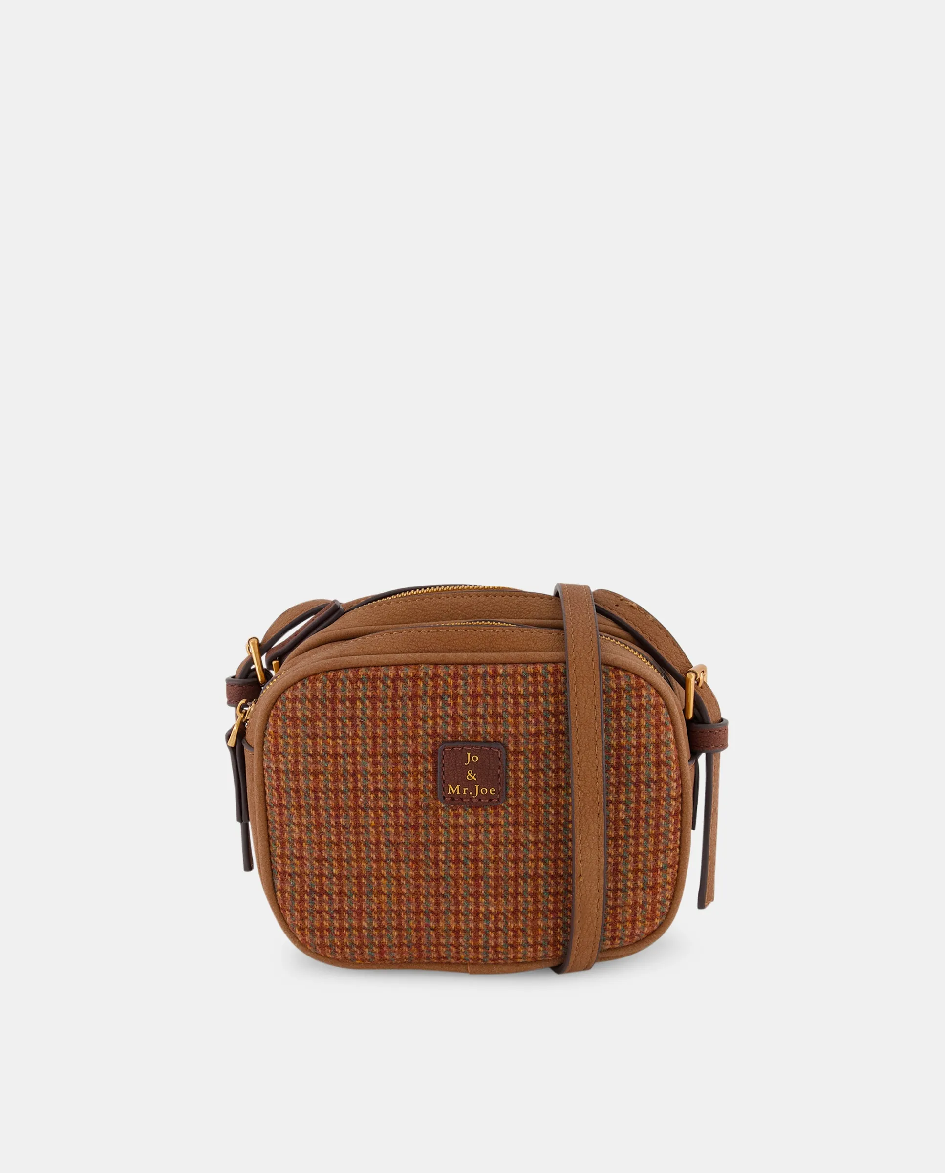 Сумка через плебо в клетку Jo & Mr. Joe, горчичный
Сумка через плебо в клетку Jo & Mr. Joe, горчичный