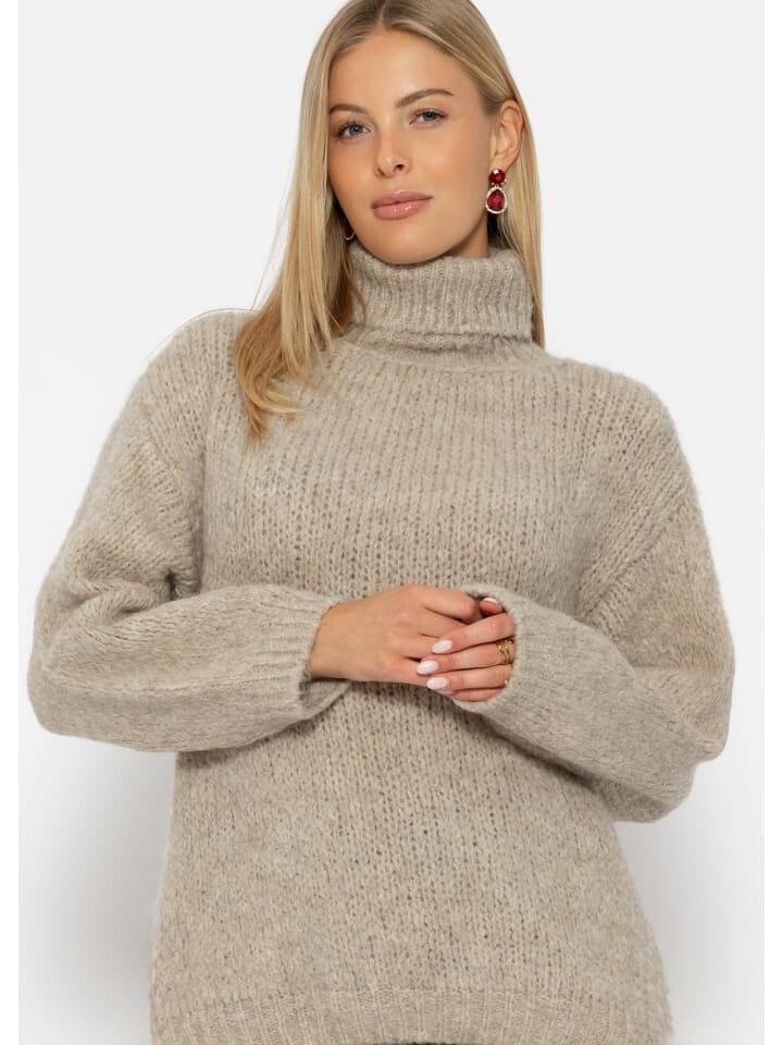 Пуловер SASSYCLASSY Oversize Pullover, бежевый
Пуловер SASSYCLASSY Oversize Pullover, бежевый