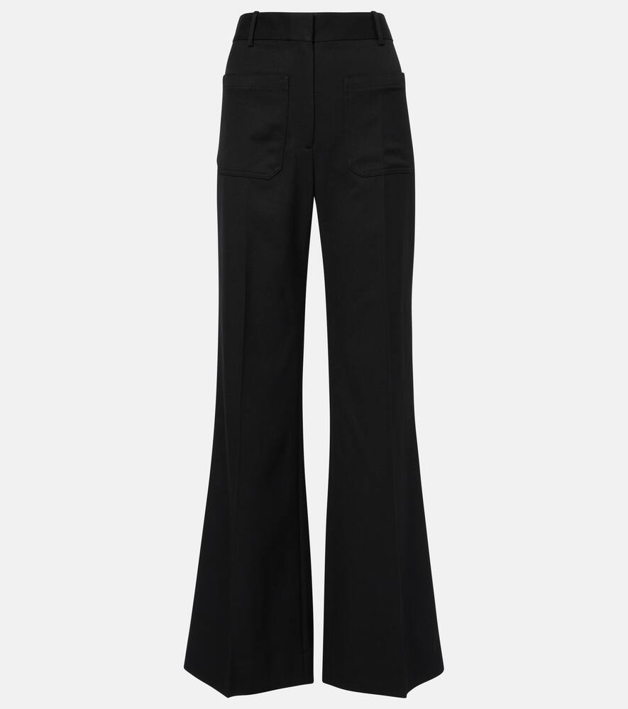 Широкие брюки Alina с высокой посадкой Victoria Beckham, Black
Широкие брюки Alina с высокой посадкой Victoria Beckham, Black