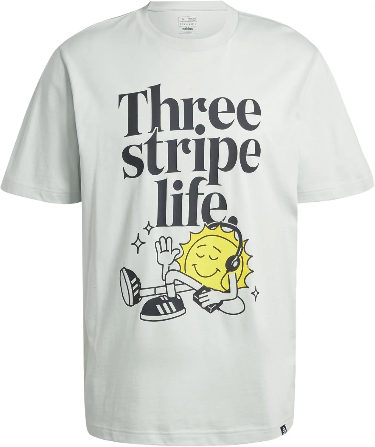 Футболка adidas Three Stripes Life Graphic, мужская, с коротким рукавом
Футболка adidas Three Stripes Life Graphic, мужская, с коротким рукавом